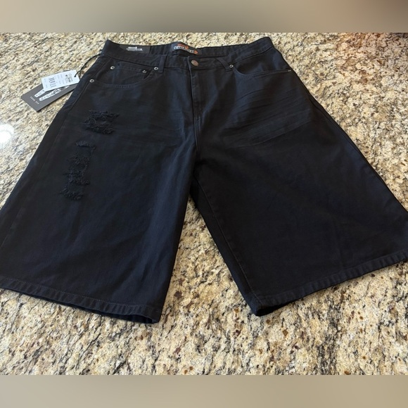 Copper Rivet Denim Factory Jean shorts size 38 - Picture 3 of 6